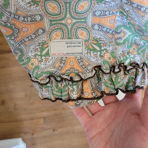 Odd Molly Paisley Mini, GUC, Size 2 - Picture 7 of 10